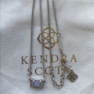 Kendra Scott Silver Pattie Necklace